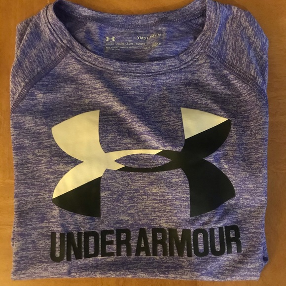 Under Armour Other - Under Armour Girls Youth Medium Purple T-shirt